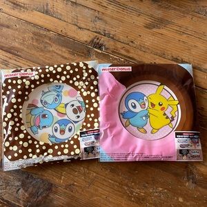 New Pokemon Plates and Pkemon Piplup cards set